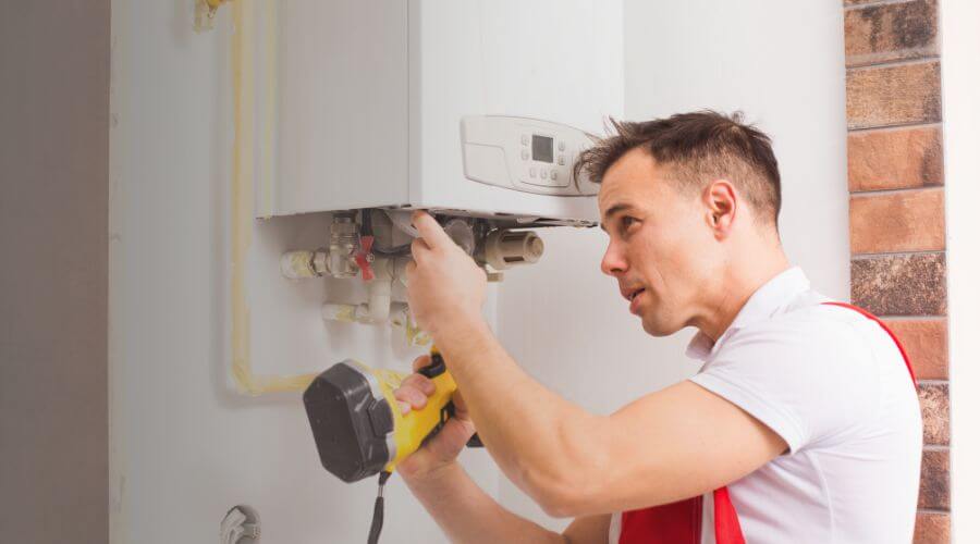 Professional tankless water heater installation in Branson, MO